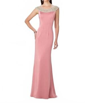 NEW CAMERON BLAKE prom dress in rosewood